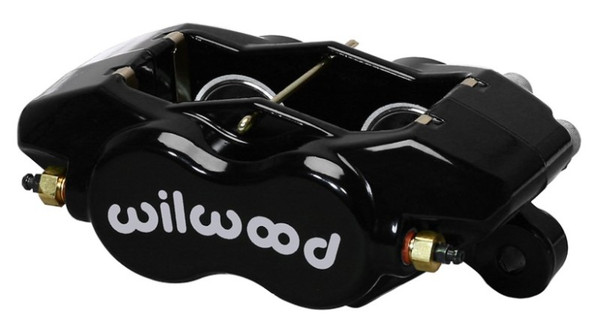Wilwood Caliper-Forged Dynalite-Black 1.62in Pistons .81in Disc - 120-13842-BK