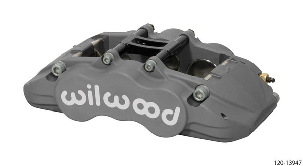 Wilwood Caliper-GN6R-L/H-Black Ano (.80 Thk Pad) 1.75/1.38/1.38in Pistons 1.38in Disc - 120-13947