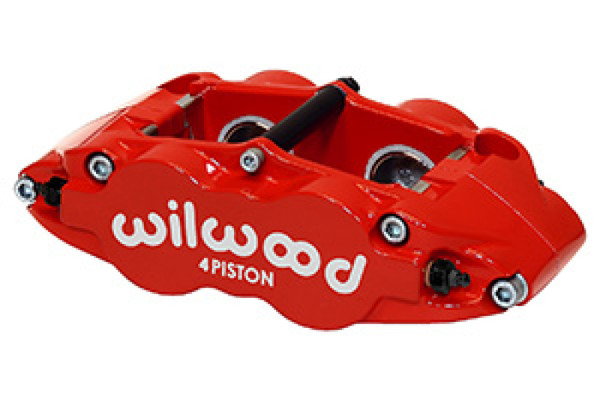 Wilwood Caliper-Forged Superlite 4R 1.38/1.38in Pistons 1.10in Disc, Red - 120-14056-RD