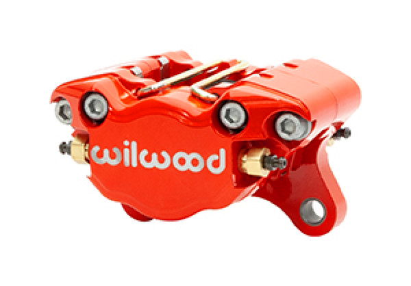 Wilwood Caliper-Dynapro Single 3.75in Mount 1.38in Pistons .38in Disc - Red - 120-9690-RD