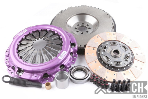 XClutch 03-06 Nissan 350Z Track 3.5L Stage 2 Cushioned Ceramic Clutch Kit - XKNI25525-1C