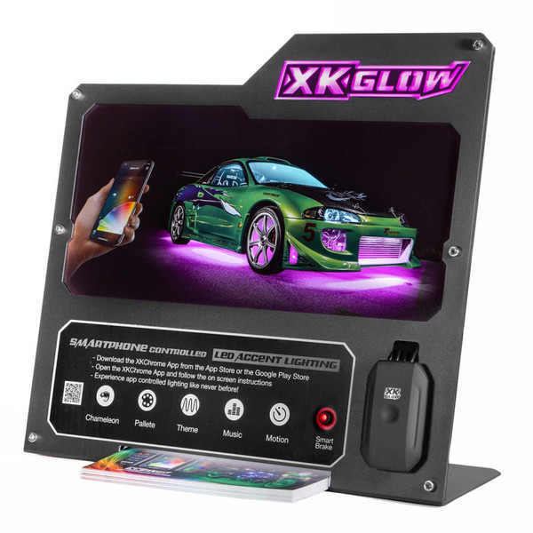 XK Glow 2nd Gen Metal Countertop Display (Car) - XK-DIS2-CAR