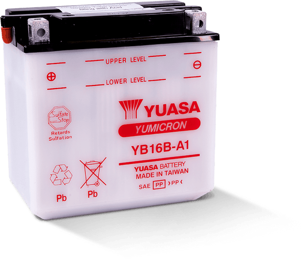 Yuasa YB16B-A1 Yumicron 12-Volt Battery - YUAM22161