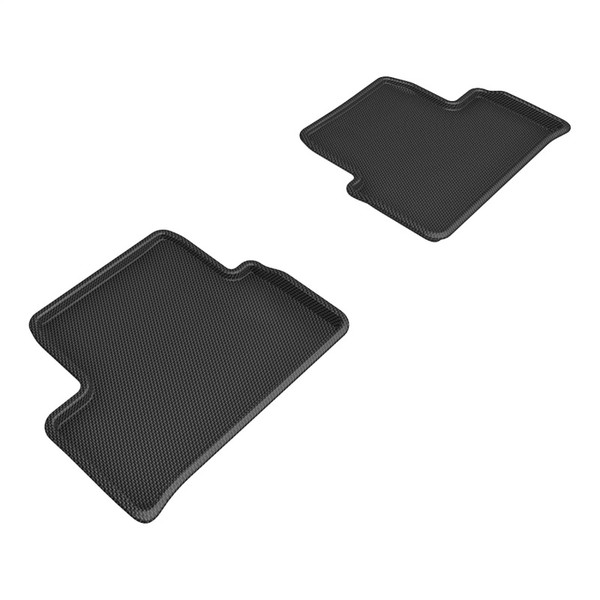 3D MAXpider 22-24 BMW I4 Kagu Floor Mat- Black R2 - L1BM12921509