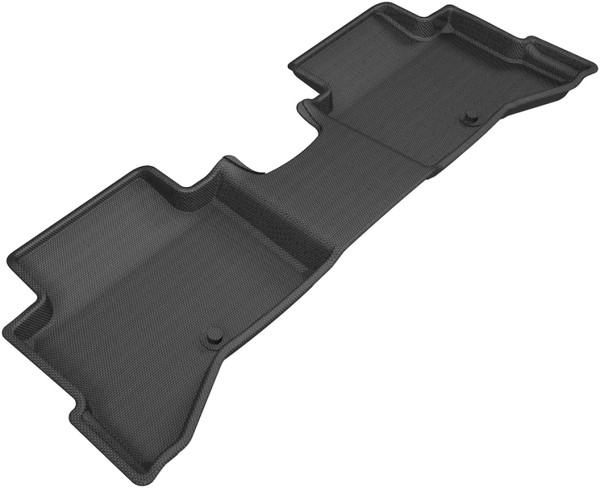 3D MAXpider 2017-2019 Kia Niro Kagu 2nd Row Floormats - Black - L1KA04421509