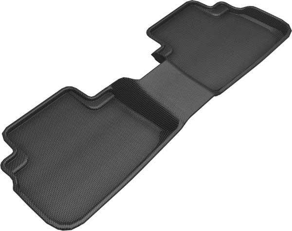 3D MAXpider 2019-2020 Subaru Forester Kagu 2nd Row Floormats - Black - L1SB02421509
