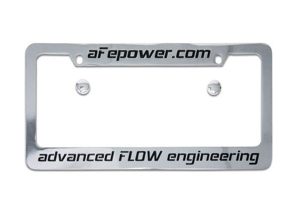 aFe POWER Engraved Metal License Plate Frame - 40-10251