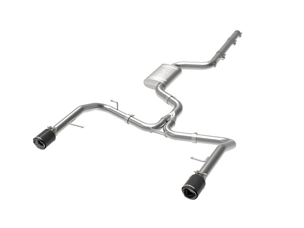 aFe 19-21 VW Jetta GLI (MKVII) L4-2.0L (t) MACH Force-Xp 304 SS Cat-Back Exhaust System Carbon Tips - 49-36432-C