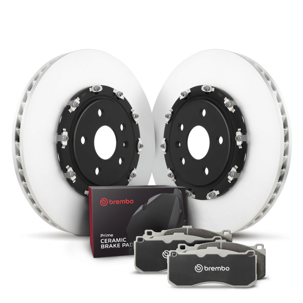 Brembo OE 08-14 Mitsubishi Lancer Front Disc Brake Kit - KT00414