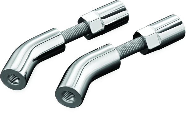 Kuryakyn Mirror Stem 3in Outward Extenders Chrome - 1444