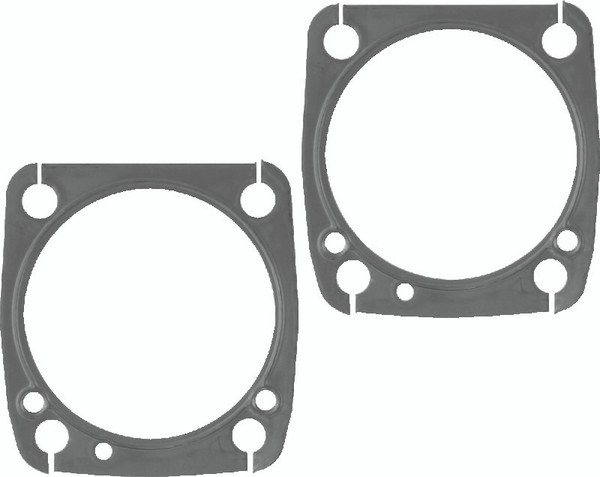 Twin Power Base Gasket 3.5 Inch Bore .020 Rubber Covered Steel Replaces H-D 16774-86D 84-99 Evo BT - 043185