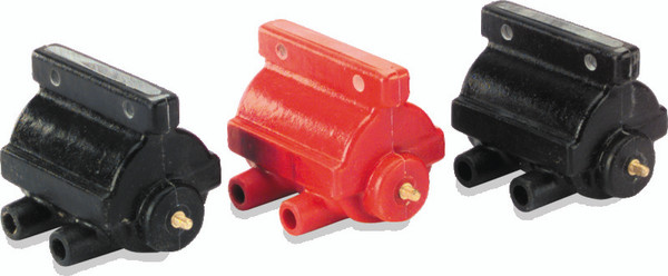 Twin Power 65-79 Big Twin and XL Ignition Coil Black Replaces H-D 31609-65A 5 Ohm - 210072