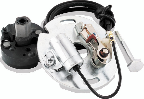 Twin Power 70-E78 FL FX 71-78 XL Advance Unit and Point Plate Assembly Replaces H-D 32525-85T - 490010