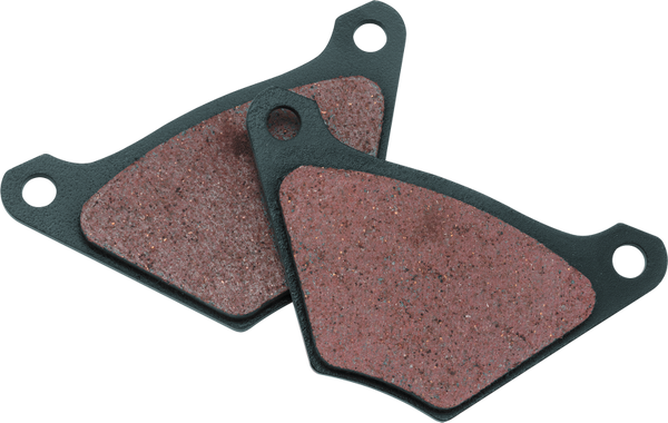 Twin Power 72-80 Banana Caliper Organic Brake Pads Replaces H-D 44135-74 44029-82 44098-77 44032-79 - 592351
