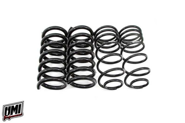 UMI Performance 82-92 GM F-Body Lowering Spring Kit 1in-1.5in lowering - 2461