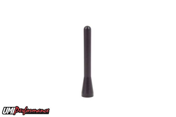 UMI Performance 82-02 Chevrolet Camaro Short Antenna Aluminum Black - 2996