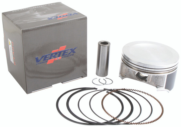 Vertex Piston 09-13 Honda MUV 700 Big Red 700cc +0.50mm Oversized Cast Replica Piston Kit - 24484050