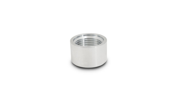 Vibrant -8 AN Female Weld Bung (3/4in -16 Thread) - Aluminum - 11162