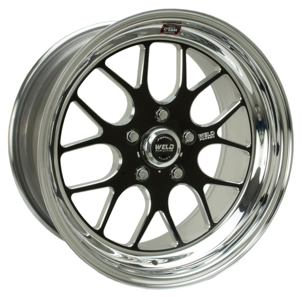 Weld S77 18x10 / 5x4.75 BP / 4.2in. BS Black Wheel (Low Pad) - Non-Beadlock - 77LB8100B42A