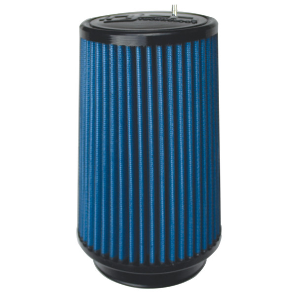 Injen NanoWeb Dry Air Filter 3.25in Filter Neck 4.75in Base/ 6.90in tall/4.00in Top-45 Pleats - X-1098-BB