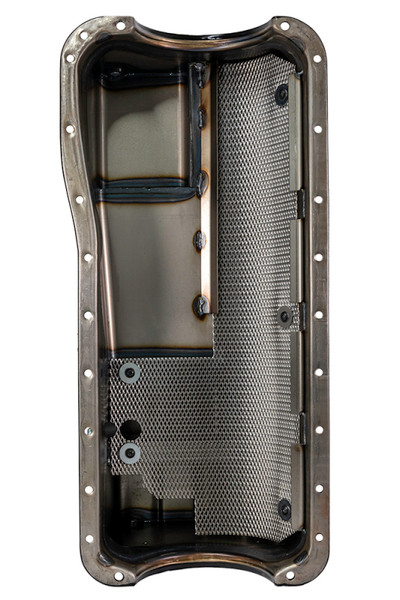 Moroso Ford 429-460 (w/Rear Sump) Wet Sump 7qt 9in Steel Oil Pan - 20625