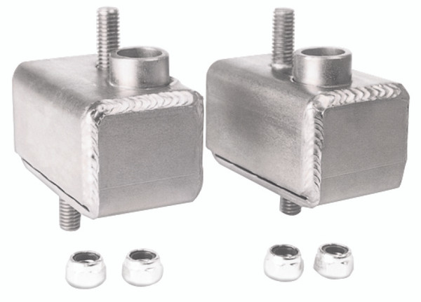 Moroso 79-83 Ford 5.0L Mustang Motor Mounts - 3/16in - Grade 8 Studs - Steel - 2 Pack - 62544