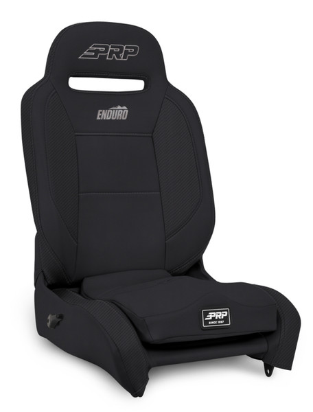 PRP Enduro Elite Reclining Suspension Seat (Passenger Side) - Black Vinyl/Black - A31011045-201