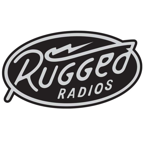 Rugged Radios Rugged Radios Bolt Logo Sticker - STICKER-5BOLT-NI