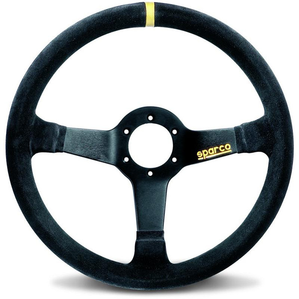 Sparco Steering Wheel 345 Suede Black - 015R345MSN