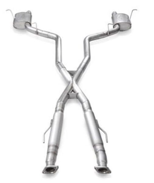 Stainless Works 11-20 Jeep Grand Cherokee 5.7L 3in Legend Catback Exhaust w/X-Pipe (Uses OEM Tips) - JPGC57CBL
