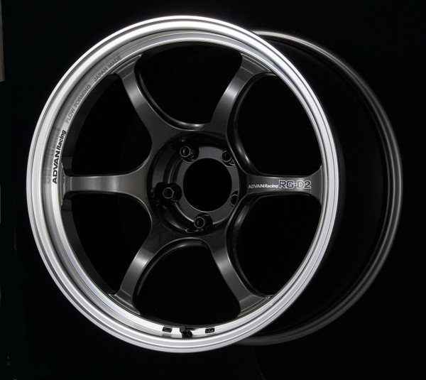 Advan RG-D2 17x8.0 +44 5x114.3 Machining and Black Gunmetallic Wheel - YAT7G44EMBG