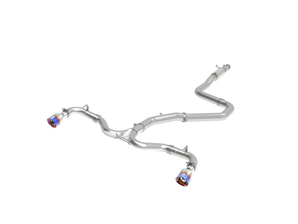 aFe Takeda 304SS Cat-Back Exhaust w/Blue Flame Tips 2018 Hyundai Elantra GT Sport I4 1.6L (t) - 49-37003-1L
