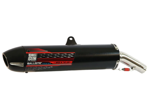 Big Gun 09-23 Yamaha YFZ 450R Ballistic Series Slip On Exhaust - 08-1212