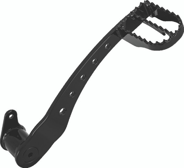 Burly Brand MX Brake Pedal- Black - B13-1103B