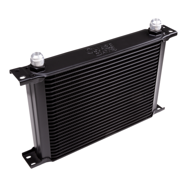Chase Bays 25 Row 10AN Male Inlet/Outlet Oil Cooler - CB-OILC-25
