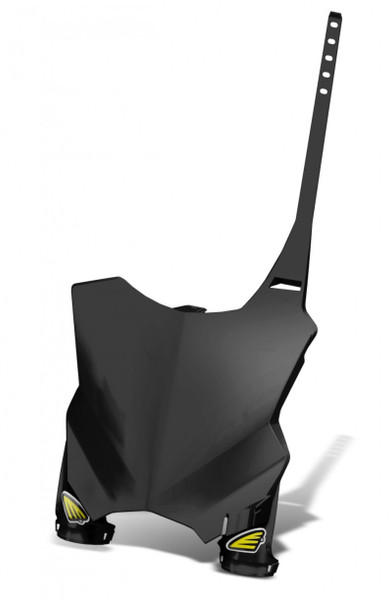 Cycra 17-23 Kawasaki KX250F Front Stadium Number Plate - Black - 1CYC-0701-12