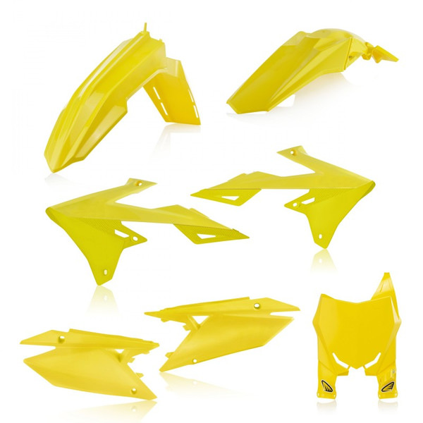 Cycra 19+ Suzuki RMZ-250 5-pc Replica Body Kit - Yellow - 1CYC-9430-55