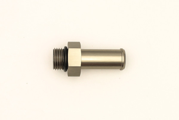 DeatschWerks 6AN ORB Male To 1/2in Barb Fitting (Single Barb - Incl O-Ring) - 6-02-0503