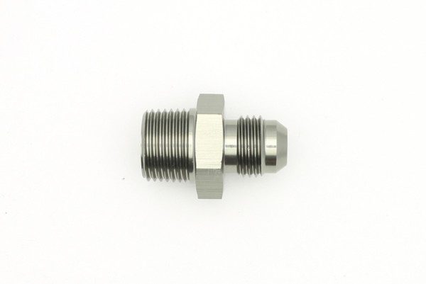DeatschWerks 6AN Male Flare To 3/8in. Male NPT Adapter - 6-02-0902
