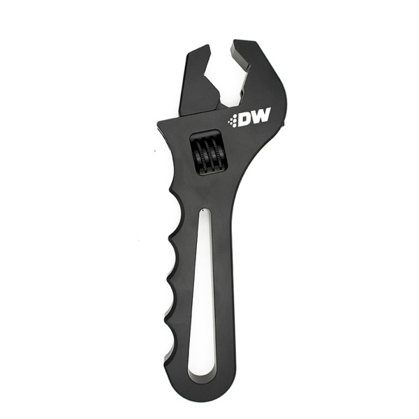 DeatschWerks Adjustable AN Hose End Wrench - Black Anodized - 6-02-1006
