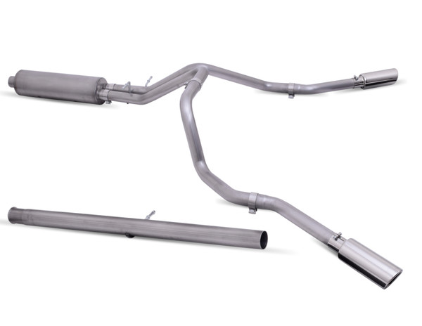 Gibson 19-22 GMC Sierra 1500 Denali 5.3L 3in/2.5in Cat-Back Dual Extreme Exhaust - Stainless - 65690