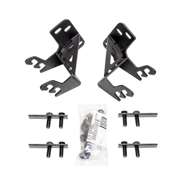 Go Rhino 17-22 Ford F-250/350 SuperDuty RC4 & RC3 LR Brackets - Tex. Blk - 569860TK