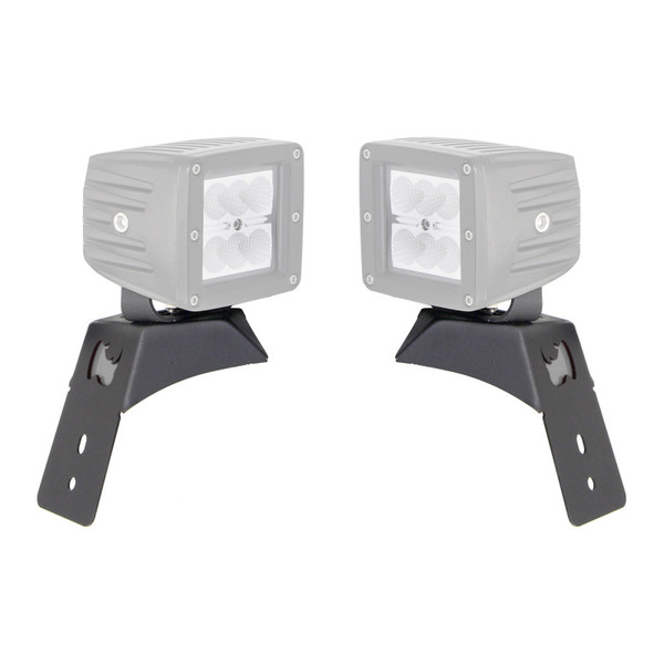 Go Rhino 18-20 Jeep Wrangler JL/JLU/Gladiator JT Light Mount - 3in Cube - 730035T