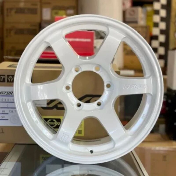 Gram Lights 57DR-X 17X8.5 +00 6x139.7 Ceramic Pearl - WGIXP00KCPP