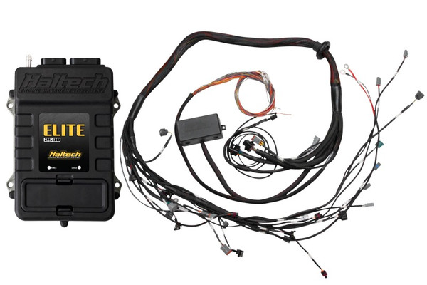 Haltech Elite 2500 Terminated Harness ECU Kit w/EV1 Injector Connectors - HT-151355