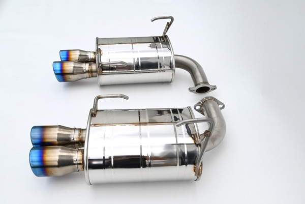 Invidia 22+ Subaru WRX Q300 3.5in. Rolled Dual Wall T.I Tip Axle-back Exhaust - HS22SW4AQ4RTL