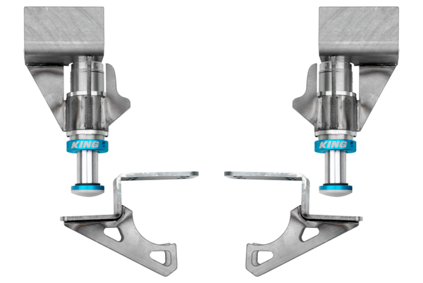 King Shocks 07-18 Chevrolet/GMC Silverado/Sierra 1500 Rear 2.0 Compact Bump Stop Kit (Pair) - 20AB001-100