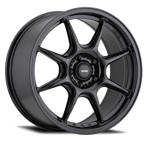 Konig Lockout 16x7.5 5x114.3 ET40 Gloss Black - LK76514405