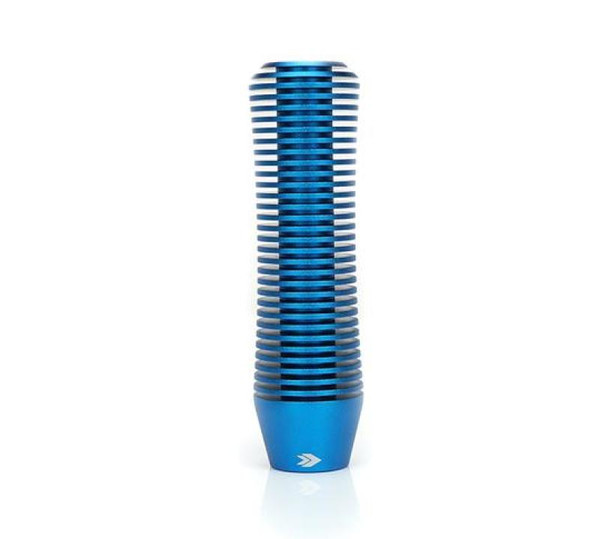 NRG Shift Knob Heat Sink Curvy Short Blue - SK-700BL