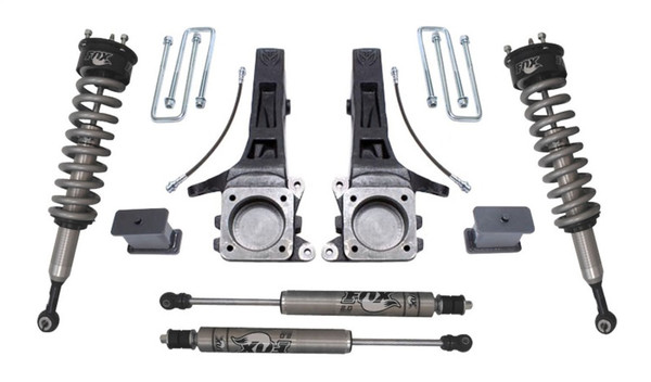 MaxTrac 05-18 Toyota Tacoma 2WD 6 Lug 6.5in/4in MaxPro Elite Spindle Lift Kit w/FOX Shocks - K886864F